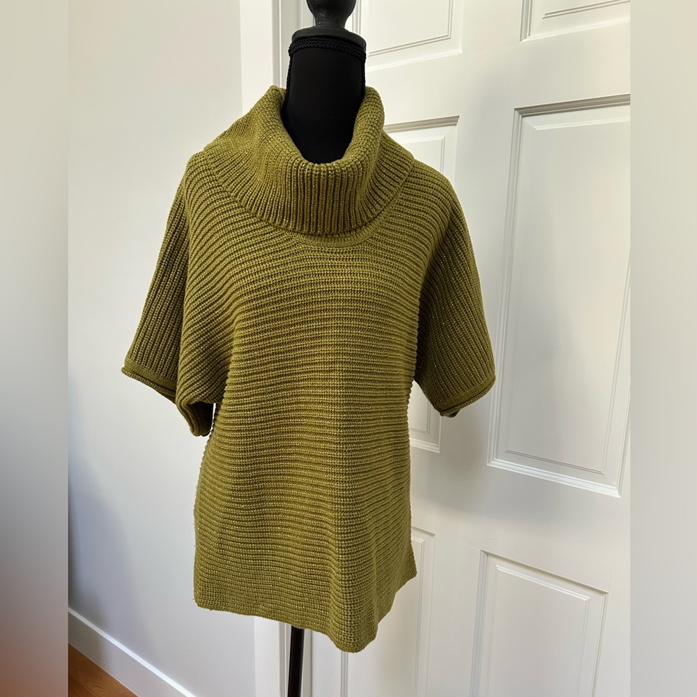Coldwater Creek Sage Green Knit Top